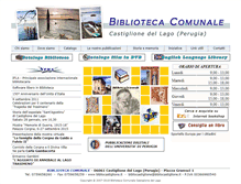 Tablet Screenshot of bibliocastiglione.it